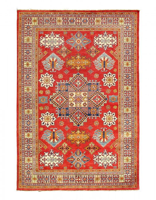 Fine Hand knotted Kazak 6'6" X 9'9" (1 of 3)