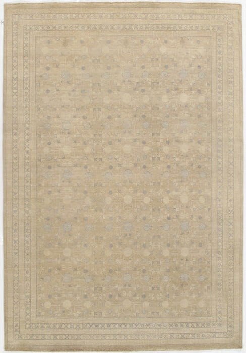 Light Brown Khotan 10' X 14' (1 of 4)