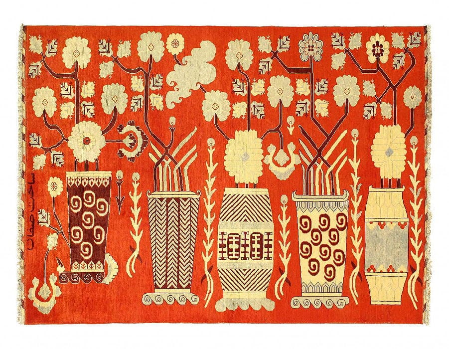 Fine Hand knotted Khotan design 5'9'' X 7'8'': Fine Hand knotted Khotan design 5'9'' X 7'8'' - New, Khotan, Hand-Knotted, Lamb's Wool, 300 -D14163- 862.This item is part of our fine auction collection which includes many fine home accessories incl