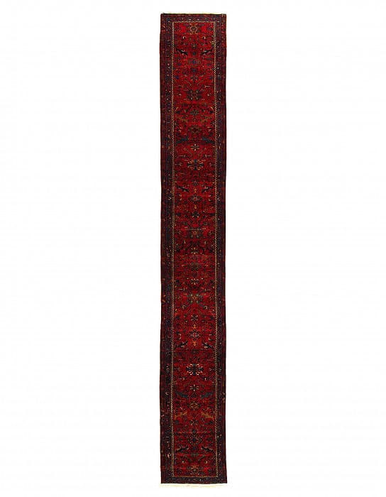 Fine Antique Hand knotted Persian Lilian Runner 2'9"X 19'10: Fine Antique Hand knotted Persian Lilian Runner 2'9"X 19'10 - CIRCA 1920, Lilian Saruk, Hand-Knotted, Lamb's Wool, 300 -D14669- 862.This item is part of our fine auction collection which includes many