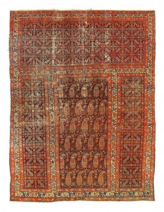 Decorative Antique Persian Malayer Rug 10'3'' X 13'11'' (1 of 4)