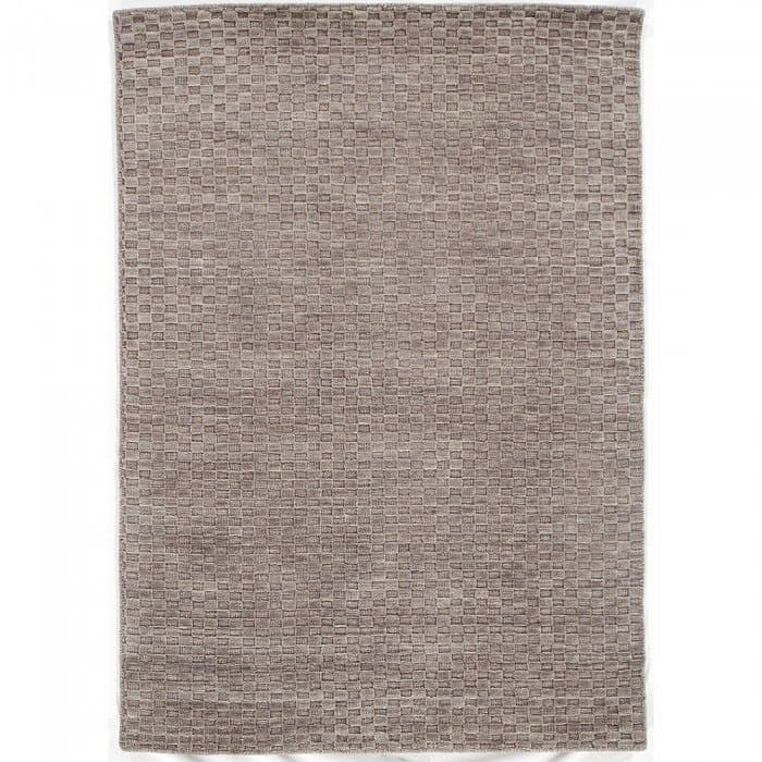 Loop-and-pile Handmade Modern Area Rug - 6'3 x 9': Loop-and-pile Handmade Modern Area Rug - 6'3 x 9' - New, Modern, Hand-made, Lamb's Wool, 300 -D09354- 862.This item is part of our fine auction collection which includes many fine home accessories inc