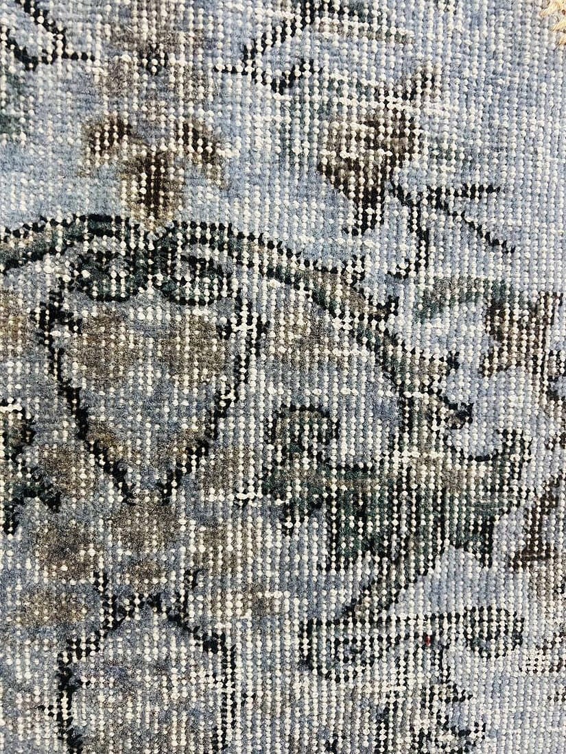 Gray Turkish Patchwork Rug 8' x 10' - 6