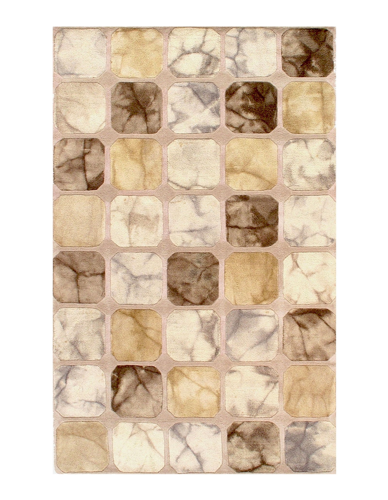 Ivory Hand-Tufted 5' X 8': Ivory Hand-Tufted 5' X 8' - New, Modern, Hand-Tufted, Wool, 300 -D09868- 862.This item is part of our fine auction collection which includes many fine home accessories including antique rugs, vintage 