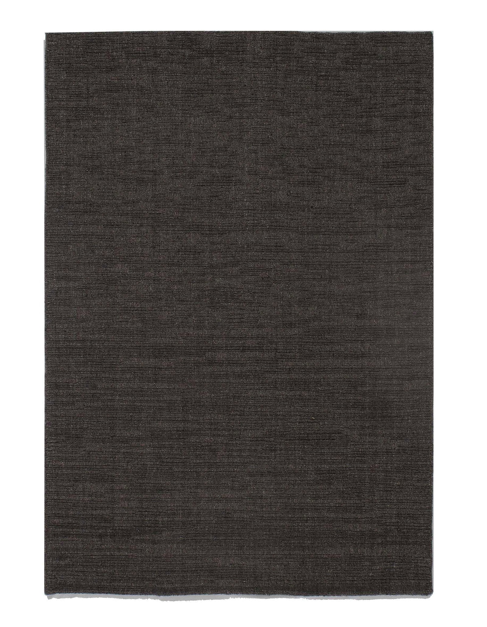 Black Modern Rug 4'x6': Black Modern Rug 4'x6' - New, Modern, Hand-Knotted, Wool & Silk, 300 -D08853- 862.This item is part of our fine auction collection which includes many fine home accessories including antique rugs, vin