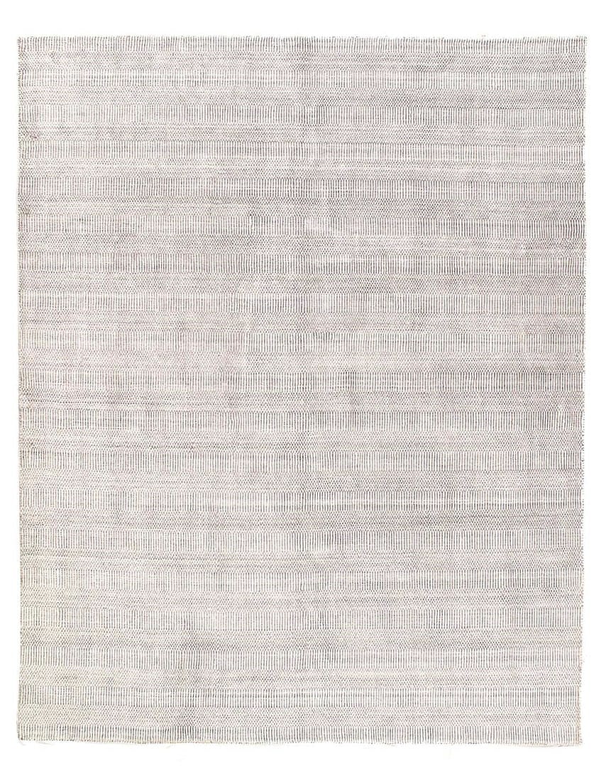 Gray color Fine hand knotted Modern rug 8'2'' X 9'11'': Gray color Fine hand knotted Modern rug 8'2'' X 9'11'' - New, Modern, Hand-Knotted, Lamb's Wool, 300 -D15090- 862.This item is part of our fine auction collection which includes many fine home accesso
