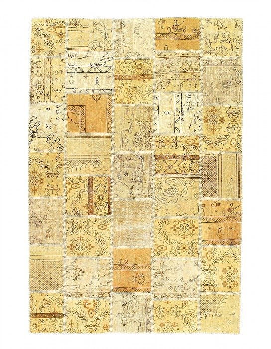 Turkish vintage Patchwork 5'.11'' X 8'.11'': Turkish vintage Patchwork 5'.11'' X 8'.11'' - 1970, Modern & Contemporary, Hand-Knotted, Lamb's Wool, 300 -D07807- 862.This item is part of our fine auction collection which includes many fine home