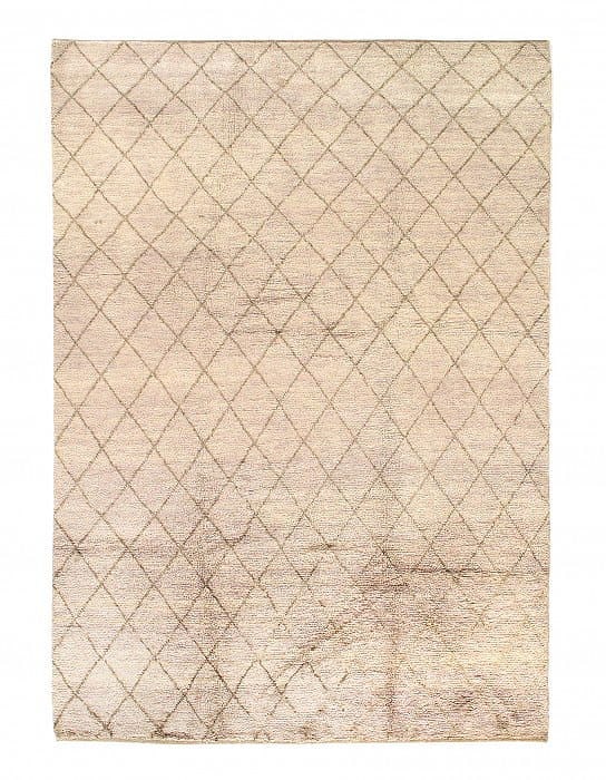 Gray Moroccon 6' X 9': Gray Moroccon 6' X 9' - New, Moroccan, Hand-Knotted, Lamb's Wool, 300 -D06672- 862.This item is part of our fine auction collection which includes many fine home accessories including antique rugs, vi
