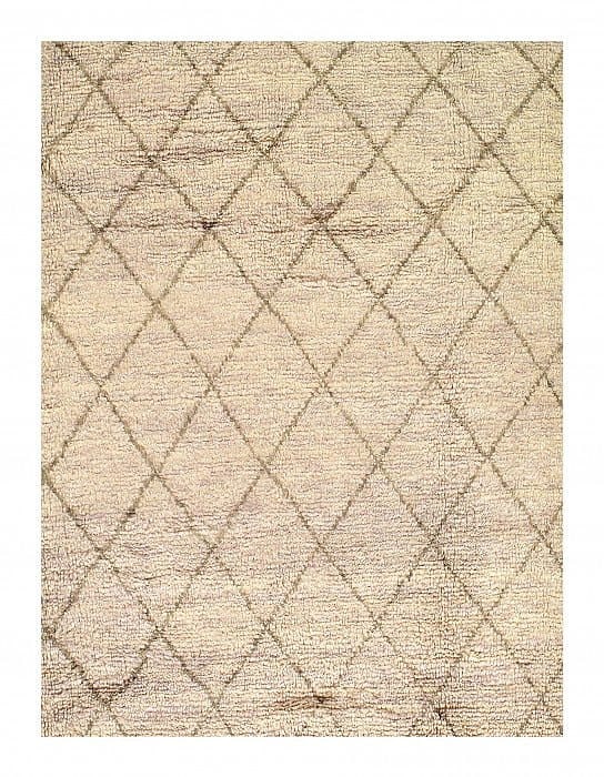 Gray Moroccon 6' X 9' - 2