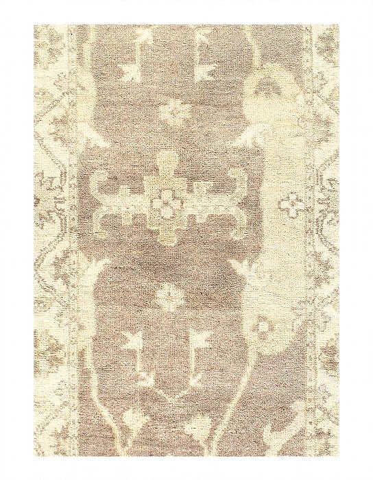 Gray Oushak Runner 2'7'' X 10' - 2