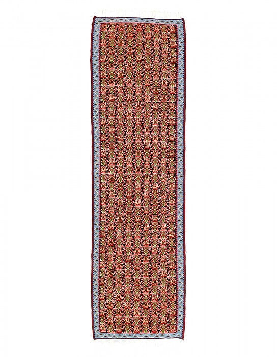 Fine Hand Knotted Flat weave Senneh Runner 2'3'' X 7'9'': Fine Hand Knotted Flat weave Senneh Runner 2'3'' X 7'9'' - New, Seneh Klim, Flatweave, Flat Weave, 300 -D14527- 862.This item is part of our fine auction collection which includes many fine home acces
