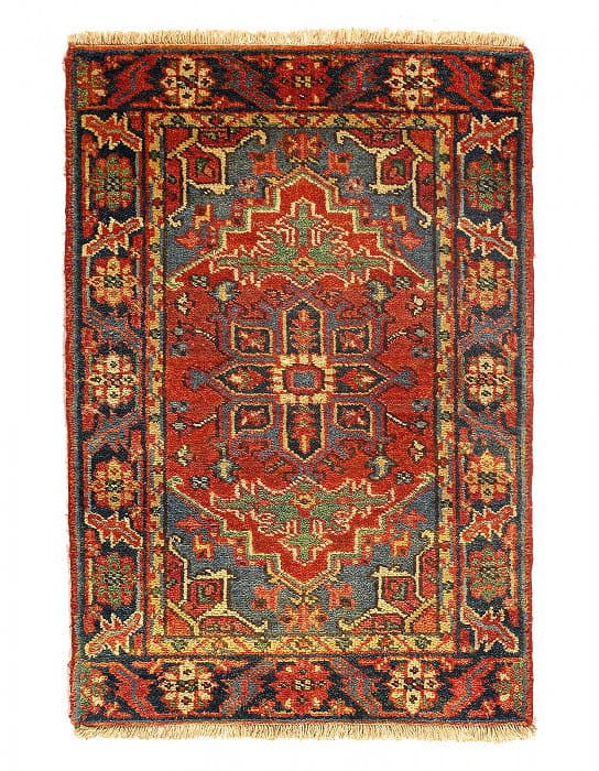 Ivory Fine Hand Knotted Persian serapi Design 2'X 3': Ivory Fine Hand Knotted Persian serapi Design 2'X 3' - NEW, Serapi, Hand-Knotted, Lamb's Wool, 300 -D15188,D15189- 862.This item is part of our fine auction collection which includes many fine home ac