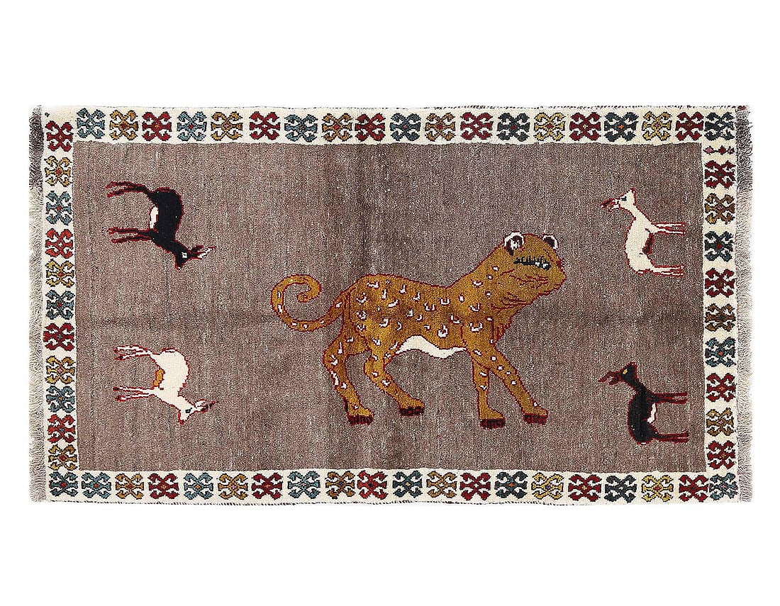 Light Brown Hand knotted Persian shiraz rug 3'2'' X 5'11': Light Brown Hand knotted Persian shiraz rug 3'2'' X 5'11' - New, Shiraz, Hand-Knotted, Lamb's Wool, 300 -D13415- 862.This item is part of our fine auction collection which includes many fine home acce