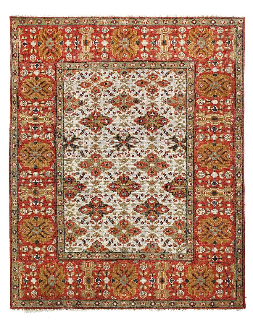 Fine Hand Knotted Sultanabad Design 7'11'' X 9'11'': Fine Hand Knotted Sultanabad Design 7'11'' X 9'11'' - New, Sultanabad, Hand-Knotted, Lamb's Wool, 300 -D12470- 862.This item is part of our fine auction collection which includes many fine home access