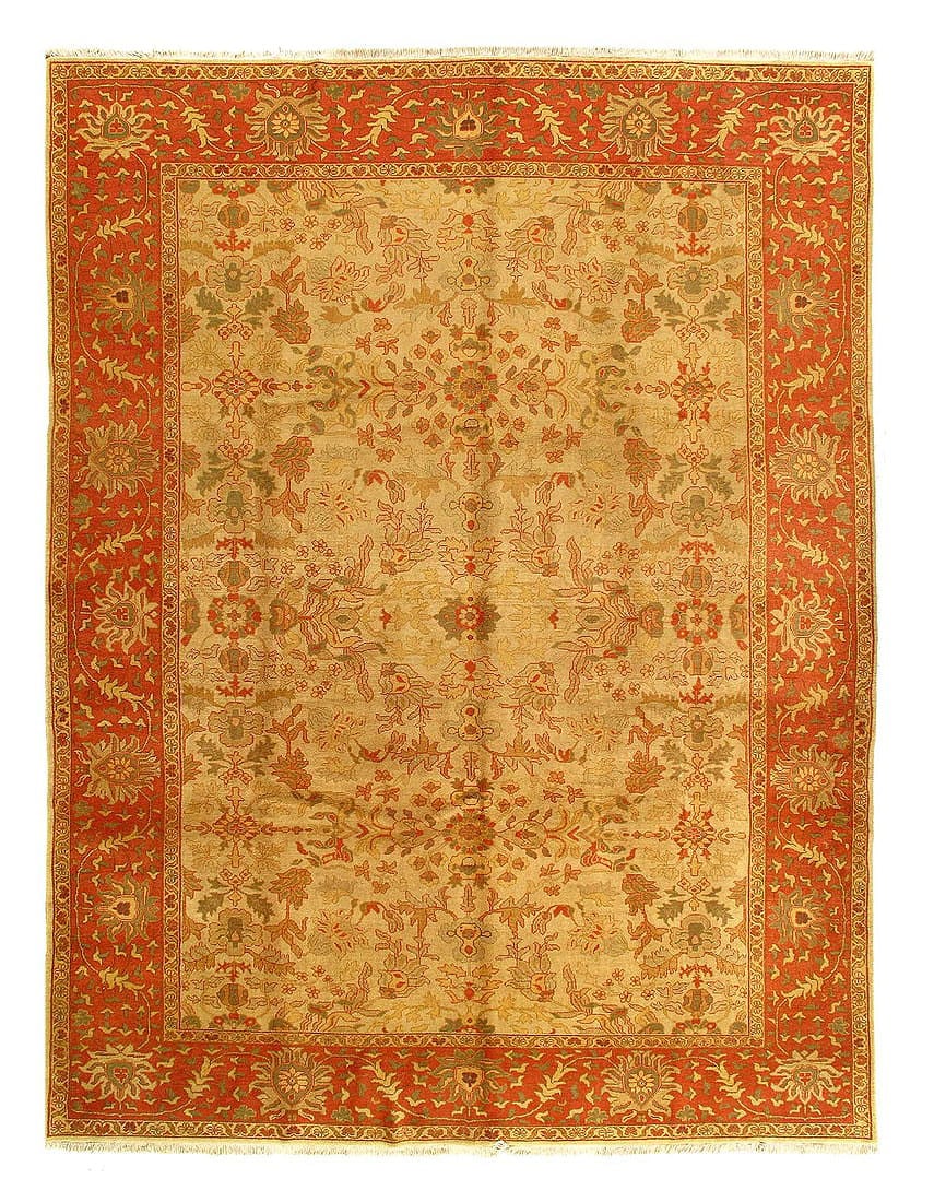 Fine Hand Knotted ziegler sultanabad design rug 9'4'' X 11'11'': Fine Hand Knotted ziegler sultanabad design rug 9'4'' X 11'11'' - New, Sultanabad, Hand-Knotted, Lamb's Wool, 300 -22697- 862.This item is part of our fine auction collection which includes many fine 