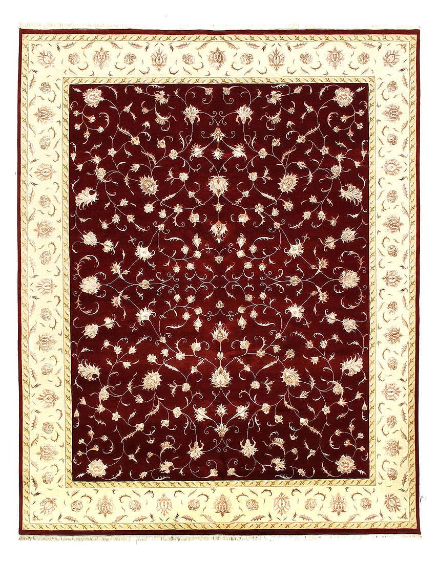 Tabriz allover Design Silk & Wool 8' x 10': Tabriz allover Design Silk & Wool 8' x 10' - NEW, Tabriz, Hand-Knotted, Wool & Silk, 300 -D12571- 862.This item is part of our fine auction collection which includes many fine home accessories includi
