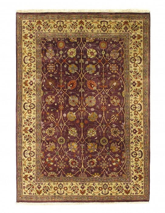 Lavander Persian Tabriz Design 5' X 7': Lavander Persian Tabriz Design 5' X 7' - New, Tabriz, Hand-Knotted, Lamb's Wool, 300 -D04560- 862.This item is part of our fine auction collection which includes many fine home accessories including a