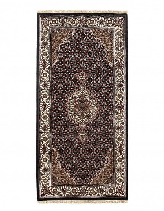 Tabriz Mahi Design Silk & Wool Rug - 2'5" X 4'11": Tabriz Mahi Design Silk & Wool Rug - 2'5" X 4'11" - , Tabriz, Hand-Knotted, Wool & Silk, 300 -D09317- 862.This item is part of our fine auction collection which includes many fine home accessories inc
