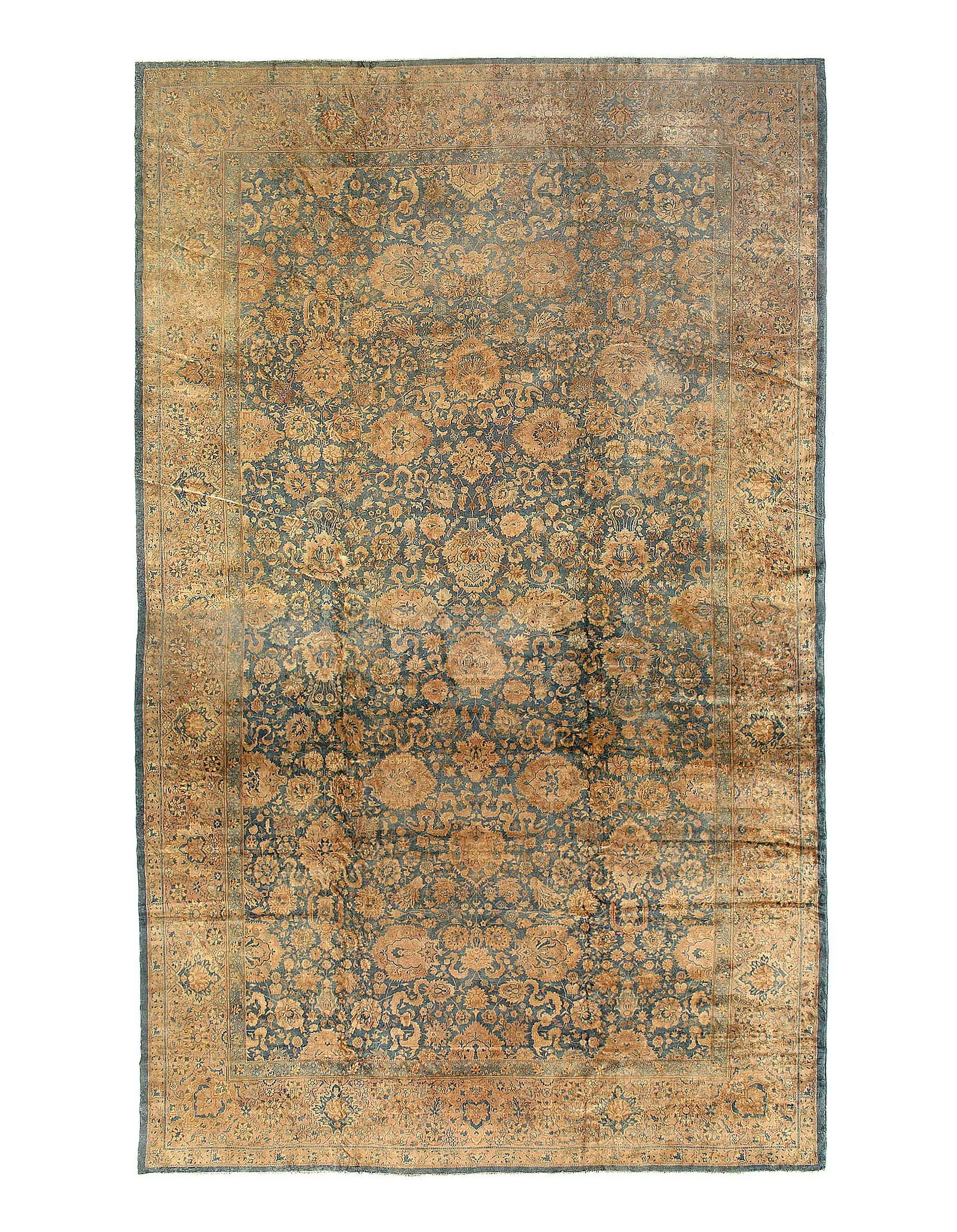 Fine Hand Knotted Antique Tabriz 11'11'' X 19'1'' (1 of 9)