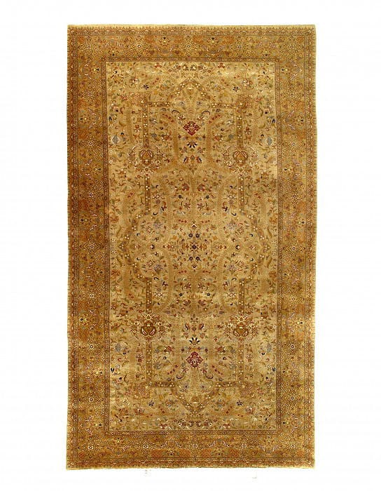 Fine Hand Knotted Tabriz design 9'3"X 17'6": Fine Hand Knotted Tabriz design 9'3"X 17'6" - New, Tabriz, Hand-Knotted, Lamb's Wool, 300 -D14329- 862.This item is part of our fine auction collection which includes many fine home accessories includ