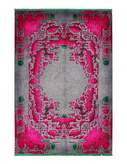 Handmade Over dyed Persian Tabriz rug 6'7"X 9'8": Handmade Over dyed Persian Tabriz rug 6'7"X 9'8" - circa 1950, Tabriz, Straight-Wooven, Lamb's Wool, 300 -D13994- 862.This item is part of our fine auction collection which includes many fine home acc