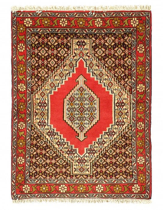 Persian Senneh Rug - 2'4" x 3'3" (1 of 3)