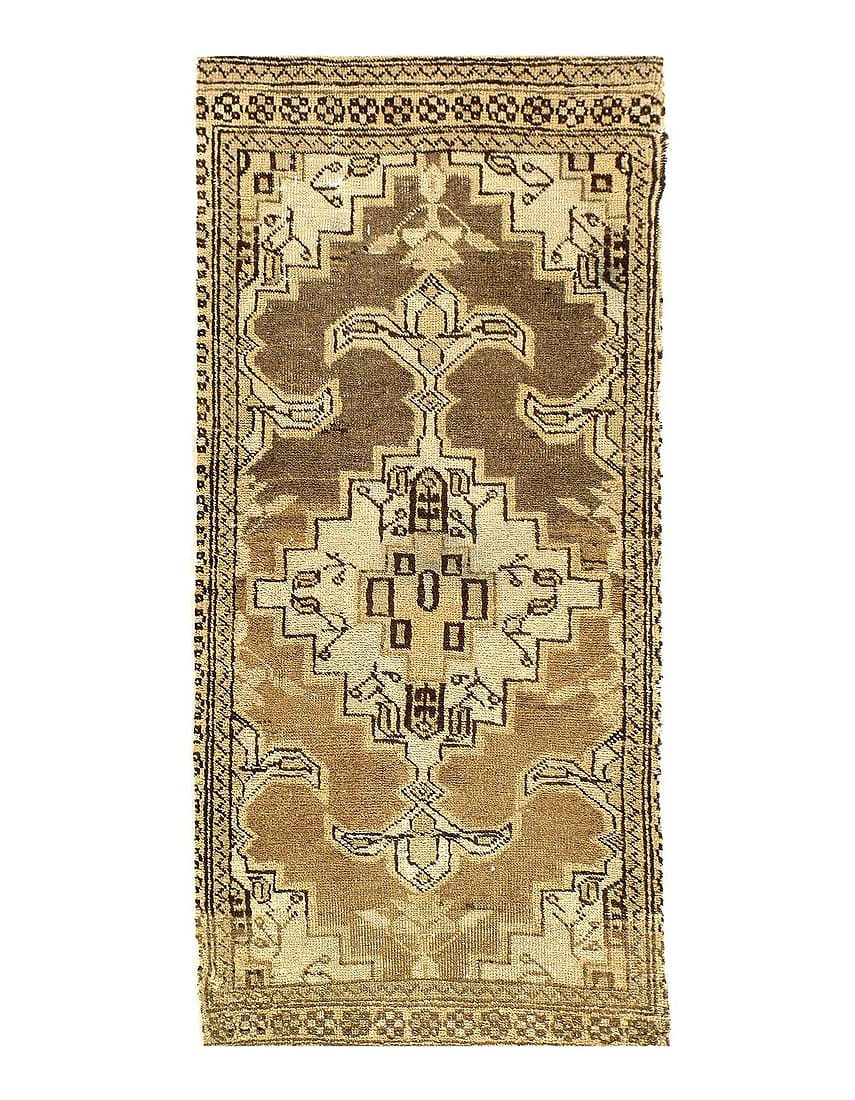 Fine Vintage turkish rug 1'7'' X 3'7'' (1 of 3)