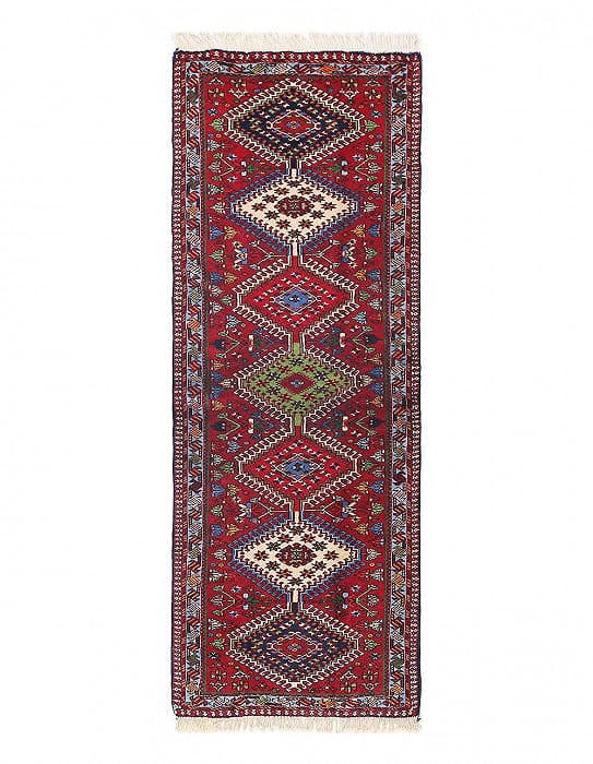 Fine Hand knotted Persian Yalameh runner 2' X 5'11'': Fine Hand knotted Persian Yalameh runner 2' X 5'11'' - New, Yalameh, Hand-Knotted, Lamb's Wool, 300 -D13490- 862.This item is part of our fine auction collection which includes many fine home accessor