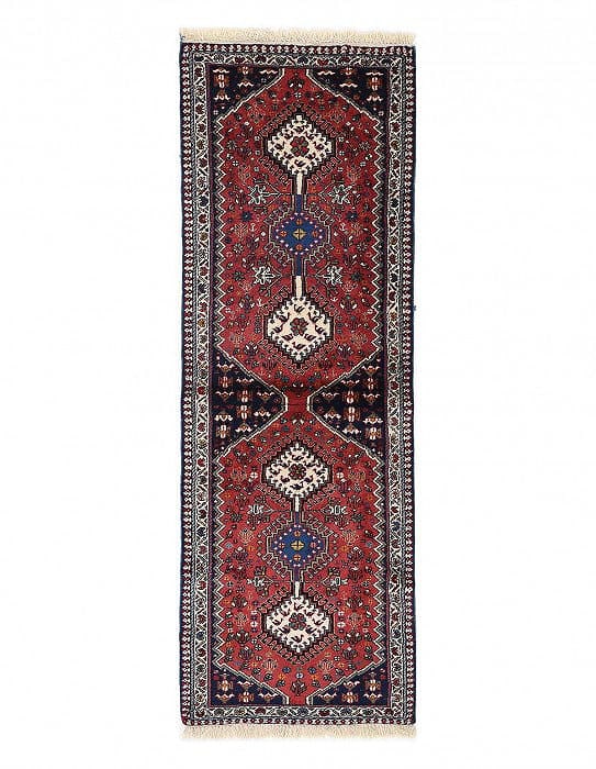 Fine Hand knotted Persian Yalameh runner 2'1'' X 6'6'': Fine Hand knotted Persian Yalameh runner 2'1'' X 6'6'' - New, Yalameh, Hand-Knotted, Lamb's Wool, 300 -D13545- 862.This item is part of our fine auction collection which includes many fine home access