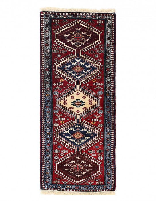 Fine Hand knotted Persian Yalameh runner 1'9'' X 4'7'': Fine Hand knotted Persian Yalameh runner 1'9'' X 4'7'' - New, Yalameh, Hand-Knotted, Lamb's Wool, 300 -D13937- 862.This item is part of our fine auction collection which includes many fine home access