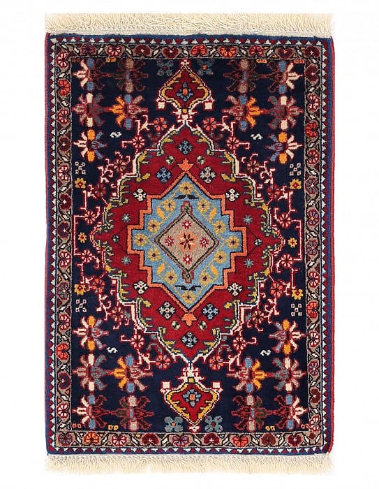 Fine Hand knotted Persian Yalameh rug 1'9'' X 2'8'': Fine Hand knotted Persian Yalameh rug 1'9'' X 2'8'' - New, Yalameh, Hand-Knotted, Wool, 300 -D13988- 862.This item is part of our fine auction collection which includes many fine home accessories incl