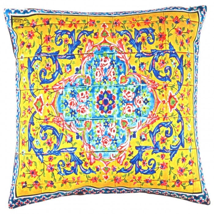 Pasargad velvet Throw Pillow 16'' X 16'': Pasargad velvet Throw Pillow 16'' X 16'' - New, Isfahan, Hand-made, Velvet Silk, 300 -TIR M324- 862.This item is part of our fine auction collection which includes many fine home accessories including