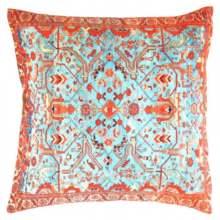 Pasargad velvet Throw Pillow 16'' X 16'': Pasargad velvet Throw Pillow 16'' X 16'' - New, Serapi, Hand-made, Velvet Silk, 300 -TIR M321- 862.This item is part of our fine auction collection which includes many fine home accessories including 