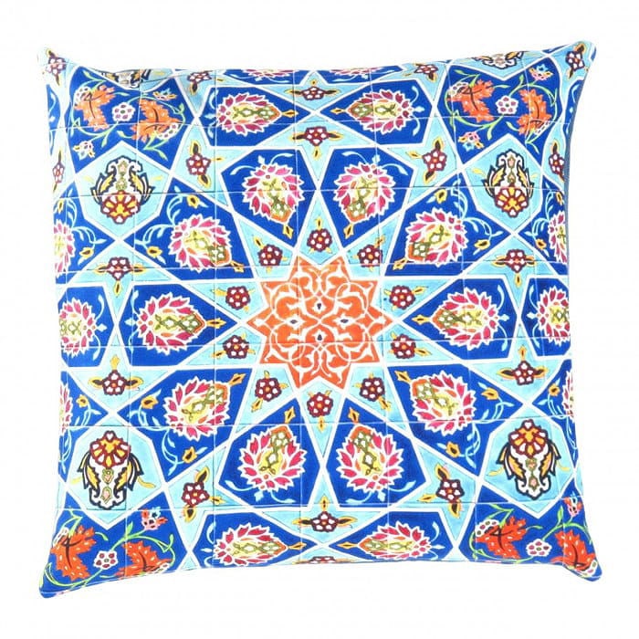 Persian Velvet Pillow 16'' X16'': Persian Velvet Pillow 16'' X16'' - New, Isfahan, Handmade , Velvet Silk, 300 -TIR 332- 862.This item is part of our fine auction collection which includes many fine home accessories including antique 