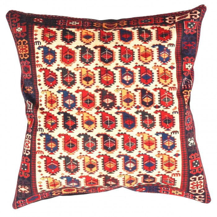 Pasargad velvet Throw Pillow 16'' X 16": Pasargad velvet Throw Pillow 16'' X 16" - New, Kazak, Handmade , Velvet Silk, 300 -TIR 328- 862.This item is part of our fine auction collection which includes many fine home accessories including ant