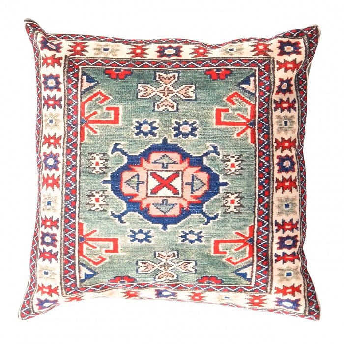 Pasargad velvet Throw Pillow 16'' X 16": Pasargad velvet Throw Pillow 16'' X 16" - New, Kazak, Handmade , Velvet Silk, 300 -TIR 327- 862.This item is part of our fine auction collection which includes many fine home accessories including ant