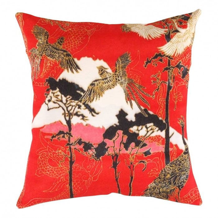 Decorative Silk Turkish Pillow 16" Square: Decorative Silk Turkish Pillow 16" Square - New, Ikat, Hand-Woven, Pure Silk, 300 -PPS23- 862.This item is part of our fine auction collection which includes many fine home accessories including antiq