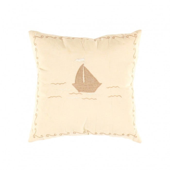Indian White Color Cotton Pillow - 16”W X 16”D X 3”H: Indian White Color Cotton Pillow - New, Modern, Handmade, Cotton, 300 -IC 5- 862.This item is part of our fine auction collection which includes many fine home accessories including antique rugs, vint