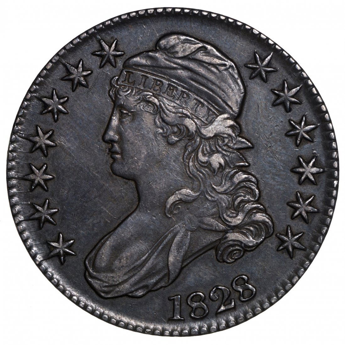 1828 Capped Bust Half Dollar (1 of 2)