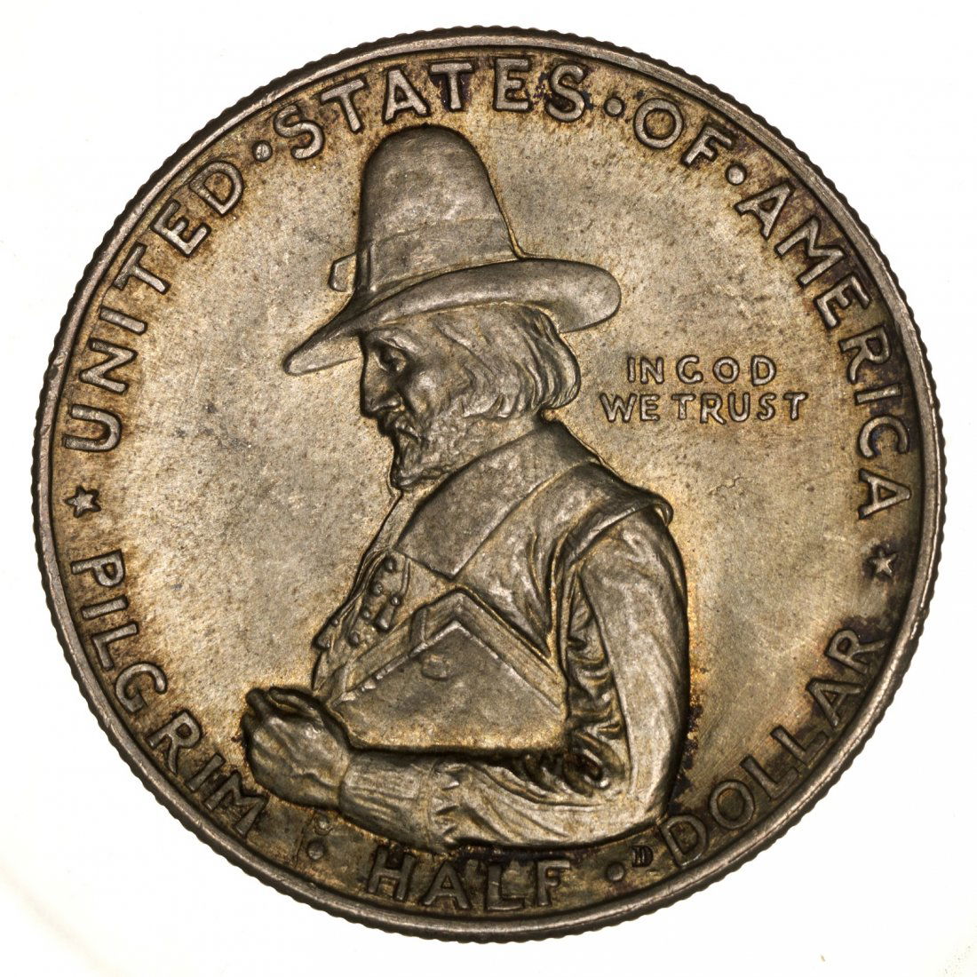 1920 Pilgrim Tercentenary Half Dollar (1 of 2)