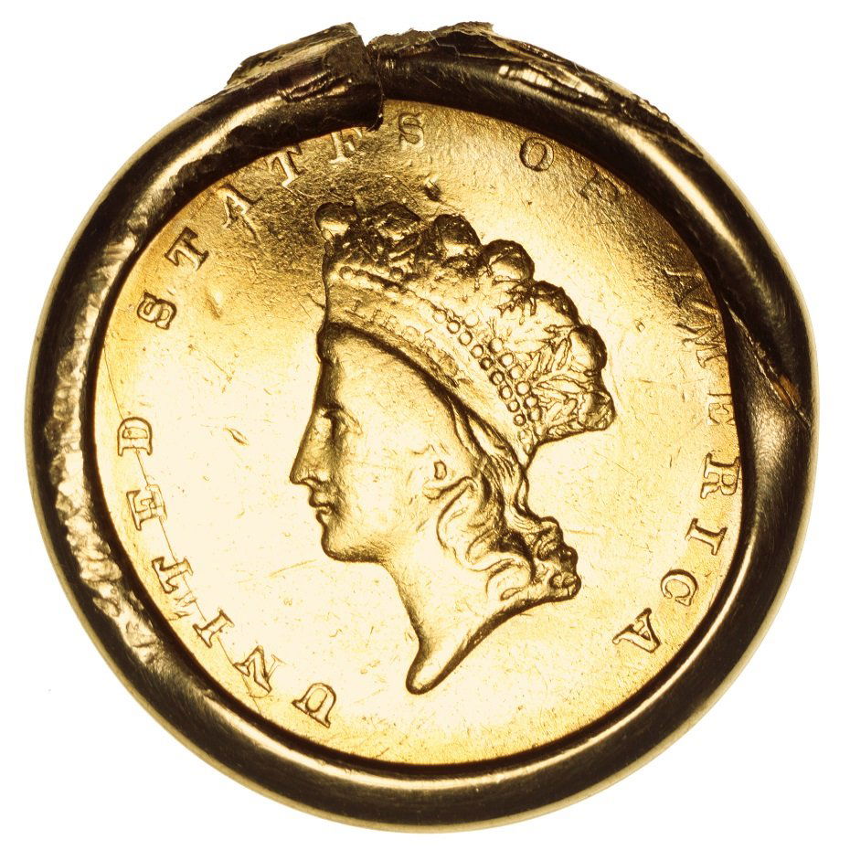 1855 Gold Dollar (1 of 2)