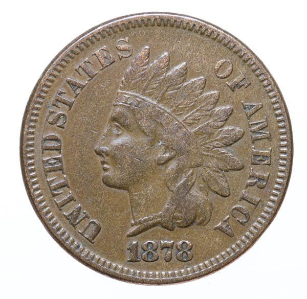 1878 Indian Head Cent (1 of 2)