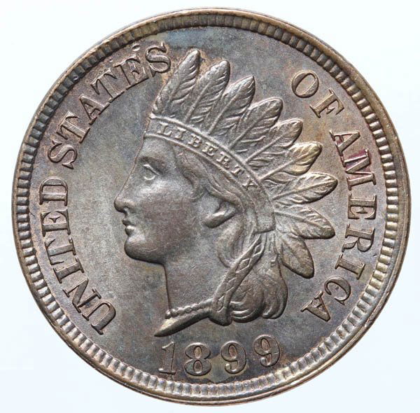 1899 Indian Head Cent (1 of 2)