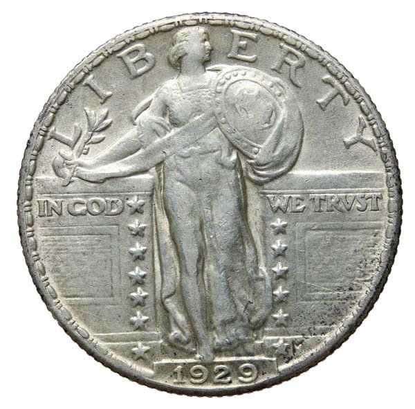 1929 Liberty Standing Quarter (1 of 2)