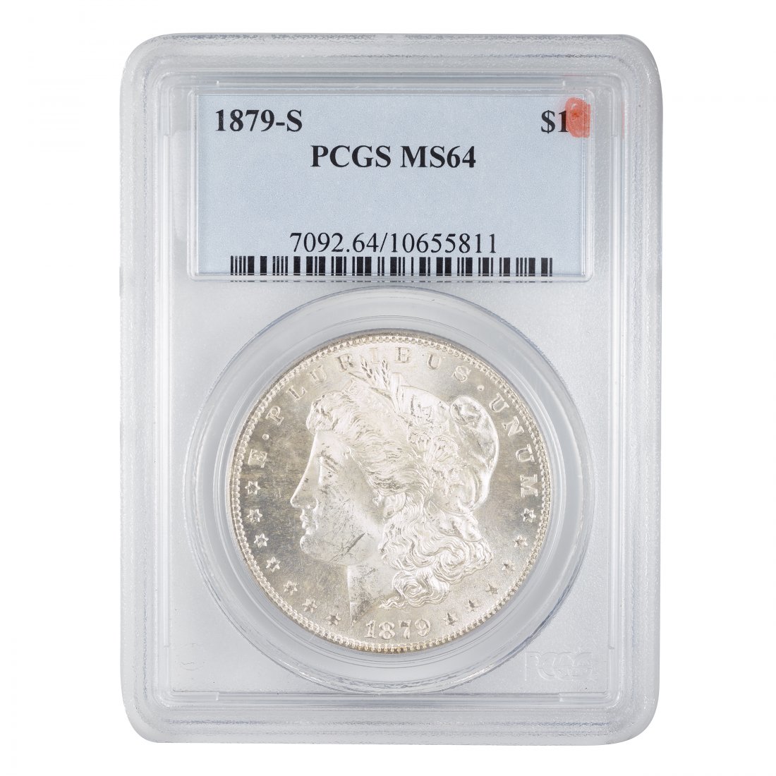 1879-S Morgan Dollar, Reverse of 1879 PCGS MS64 (1 of 4)