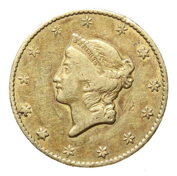 1849 1$ Gold Liberty (1 of 2)