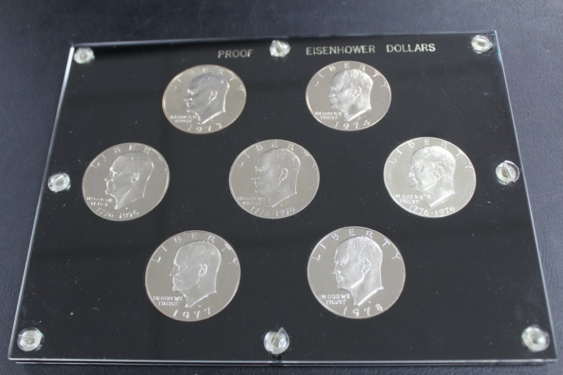 Eisenhower Dollar Proof Collection 1973-1978 (1 of 2)