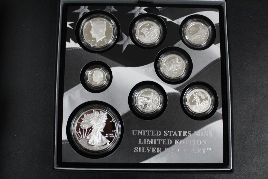 US Mint Limited Edition Silver Proof Set 2016 (1 of 3)