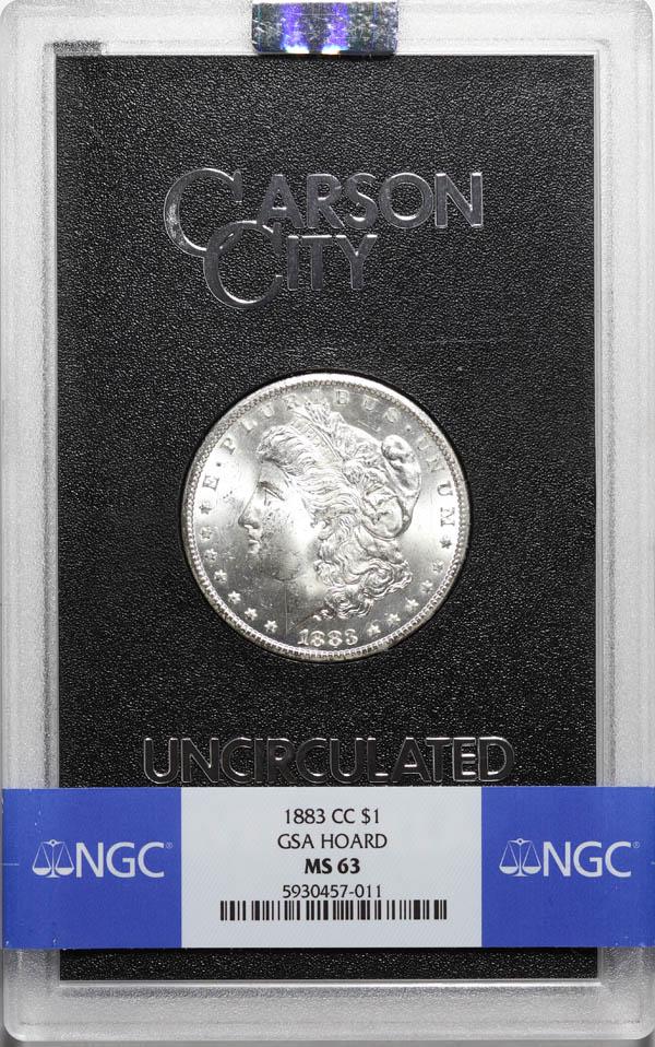 1883-CC Morgan $1 NGC MS-63 (1 of 4)
