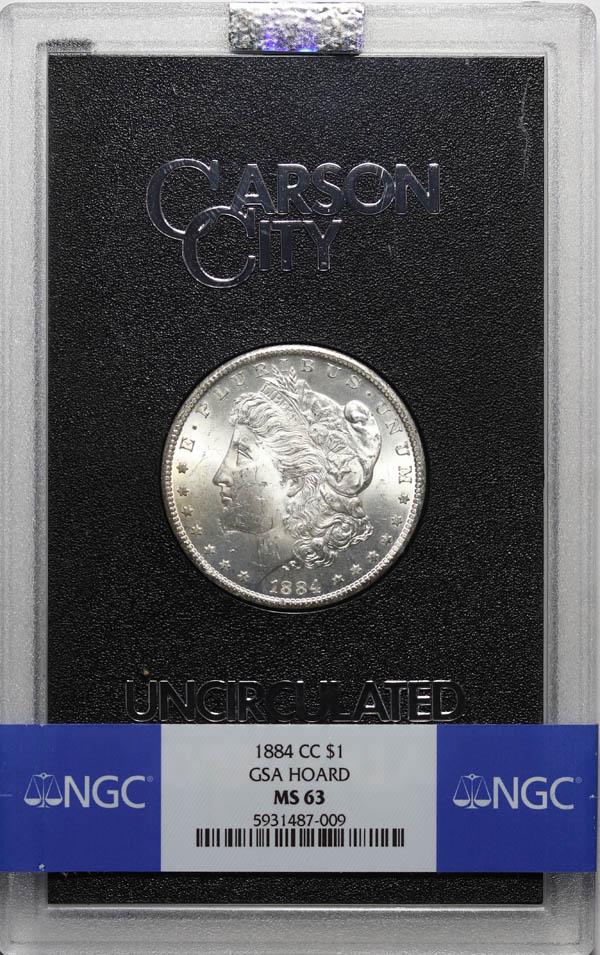 1884-CC Morgan $1 NGC MS-63 (1 of 4)